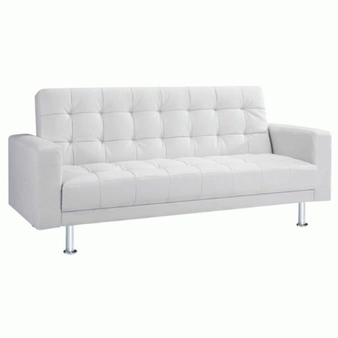 Καναπές Κρεβάτι Επενδεδυμένο Με Δερματίνη Ζ-110060