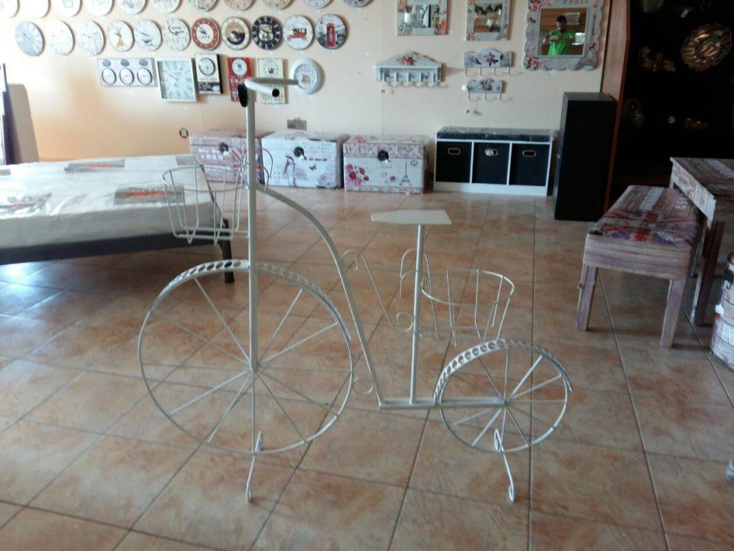 Μεταλλικό ποδήλατο με 2 θέσεις για γλάστρες