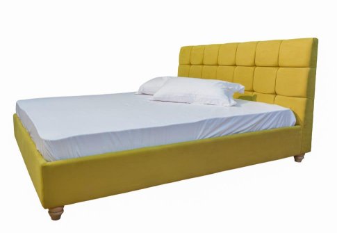 Κρεβάτι με επένδυση ύφασμα ή δερματίνη IP-050462