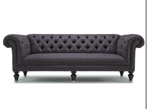 Τριθέσιος καναπές καπιτονέ C-105000