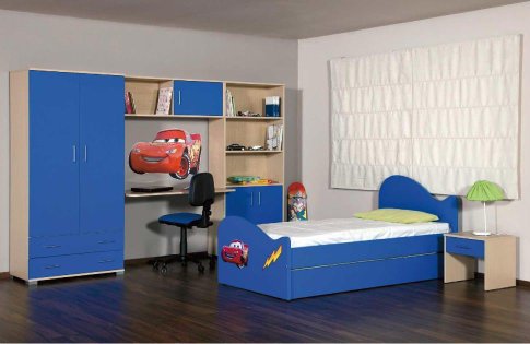 Mcqueen Παιδικό Δωμάτιο Για Αγόρια Α-280032