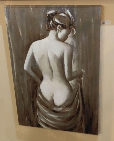 Πίνακας 'ημίγυμνη γυναίκα' 60Χ90