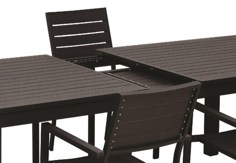 Τραπέζι Εξωτερικού Χώρου σε Απόλυτο Μαύρο AG-220456