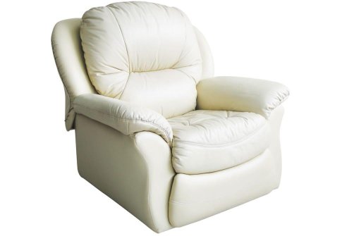 Πολυθρόνα Relax με Ανάκλιση σε Λευκό ή Μαύρο G-123578
