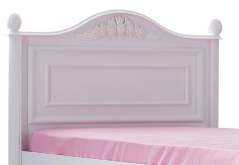 Ρομαντικό Ημίδιπλο Κρεβάτι με Υπέροχο Σχέδιο Bella