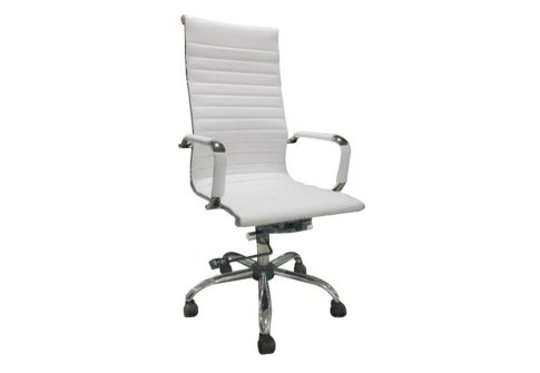 Διευθυντική Καρέκλα με Κομψό Στυλ σε Λευκό Χρώμα Ζ-080440