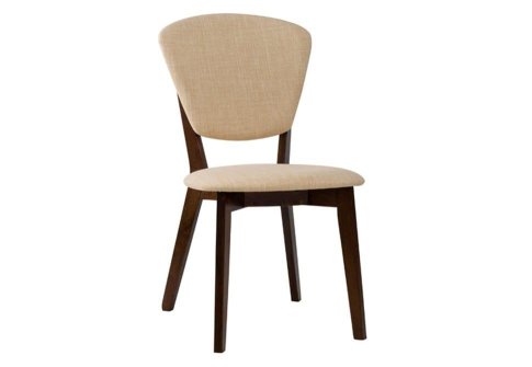Καρέκλα Ξύλινη με Υφασμάτινη Ταπετσαρία V-135149