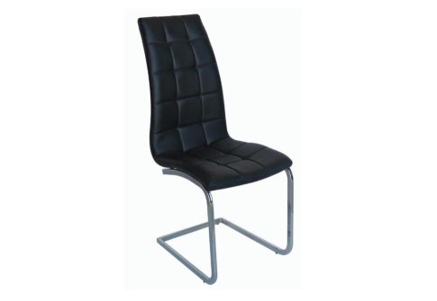 Άνετη Καρέκλα με Ψηλή Πλάτη από Δερματίνη σε Κρεμ Χρώμα Z-190407