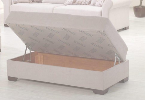 Γωνιακός Καναπές Κρεβάτι με Καμπυλωτά Μπράτσα Φ-100102