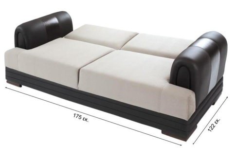 Μοντέρνος Τριθέσιος- Διθέσιος Καναπές Κρεβάτι Φ-105051