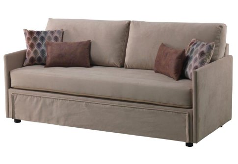 Συρόμενος Καναπές Κρεβάτι με 2 Ανατομικά Στρώματα Φ-105058