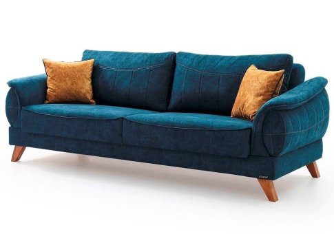Υφασμάτινος Καναπές - Κρεβάτι Τριών Θέσεων Φ-105068